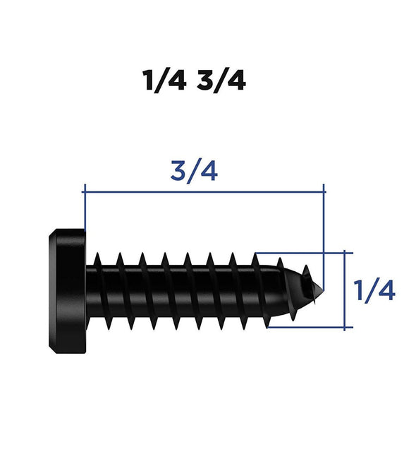 Screws 1/4-3/4, Self-Tapping - Rightcar Solutions