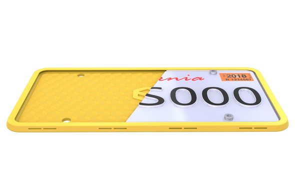 Silicone License Plate Frame - Rightcar Solutions